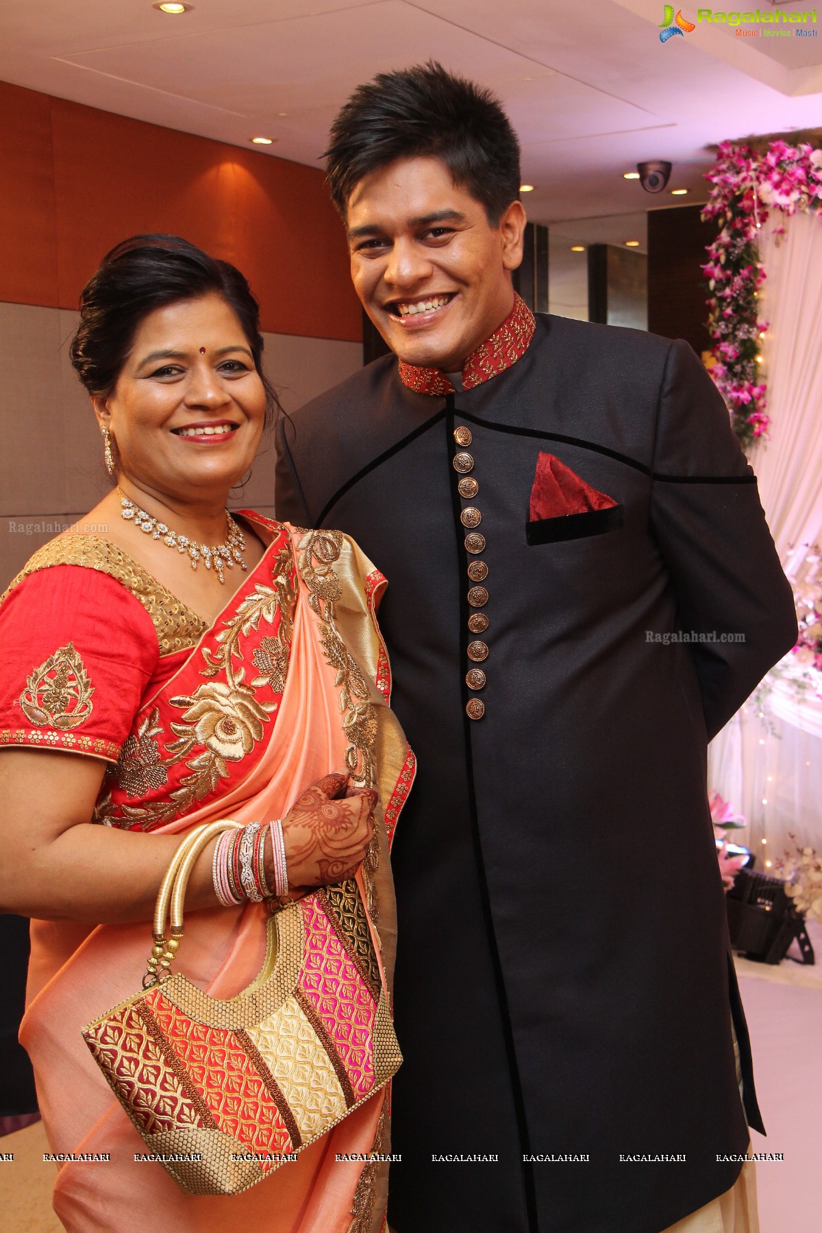 Grand Engagement Ceremony of Kushal Karnani and Shivani at Vivanta by Taj, Hyderabad