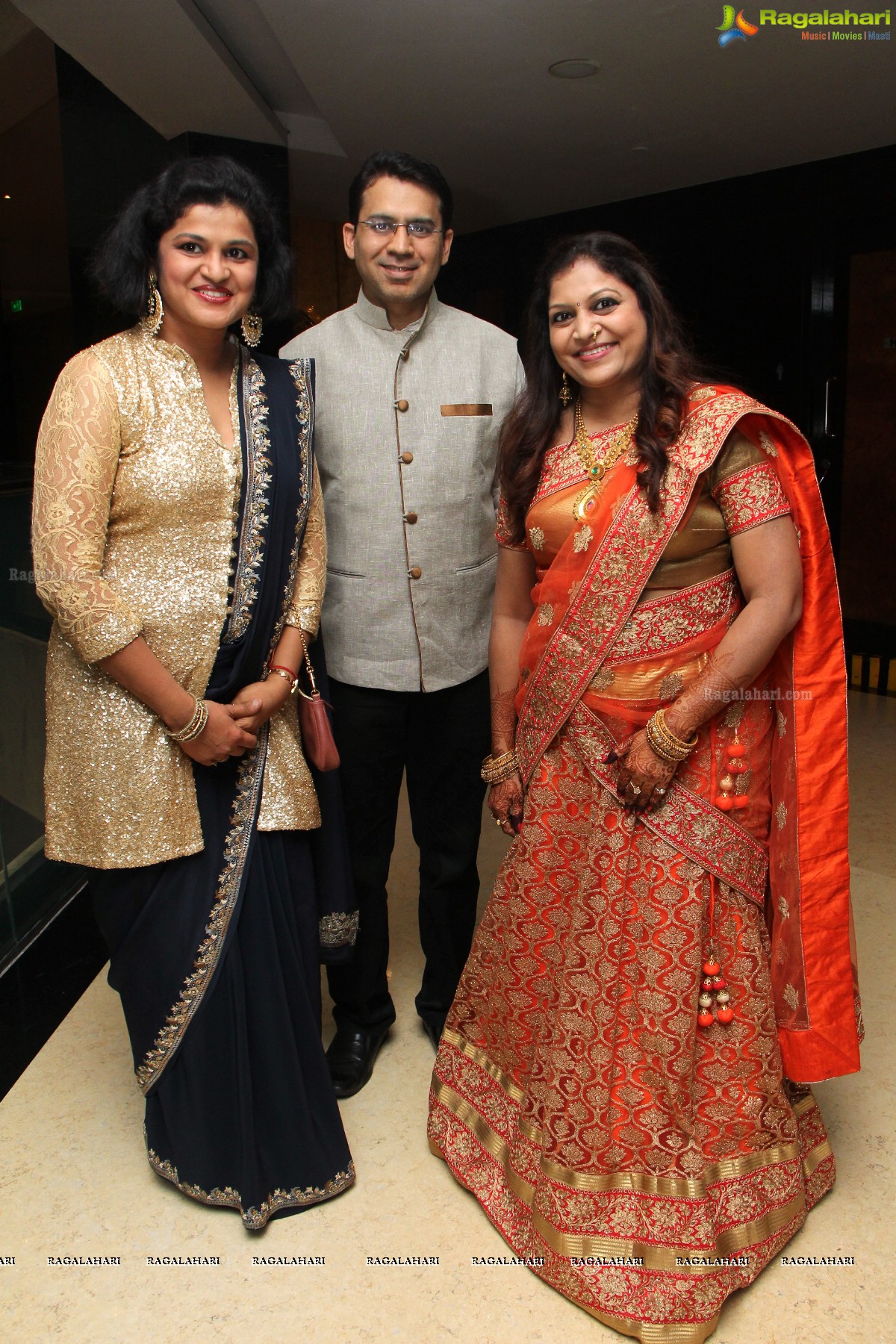 Grand Engagement Ceremony of Kushal Karnani and Shivani at Vivanta by Taj, Hyderabad