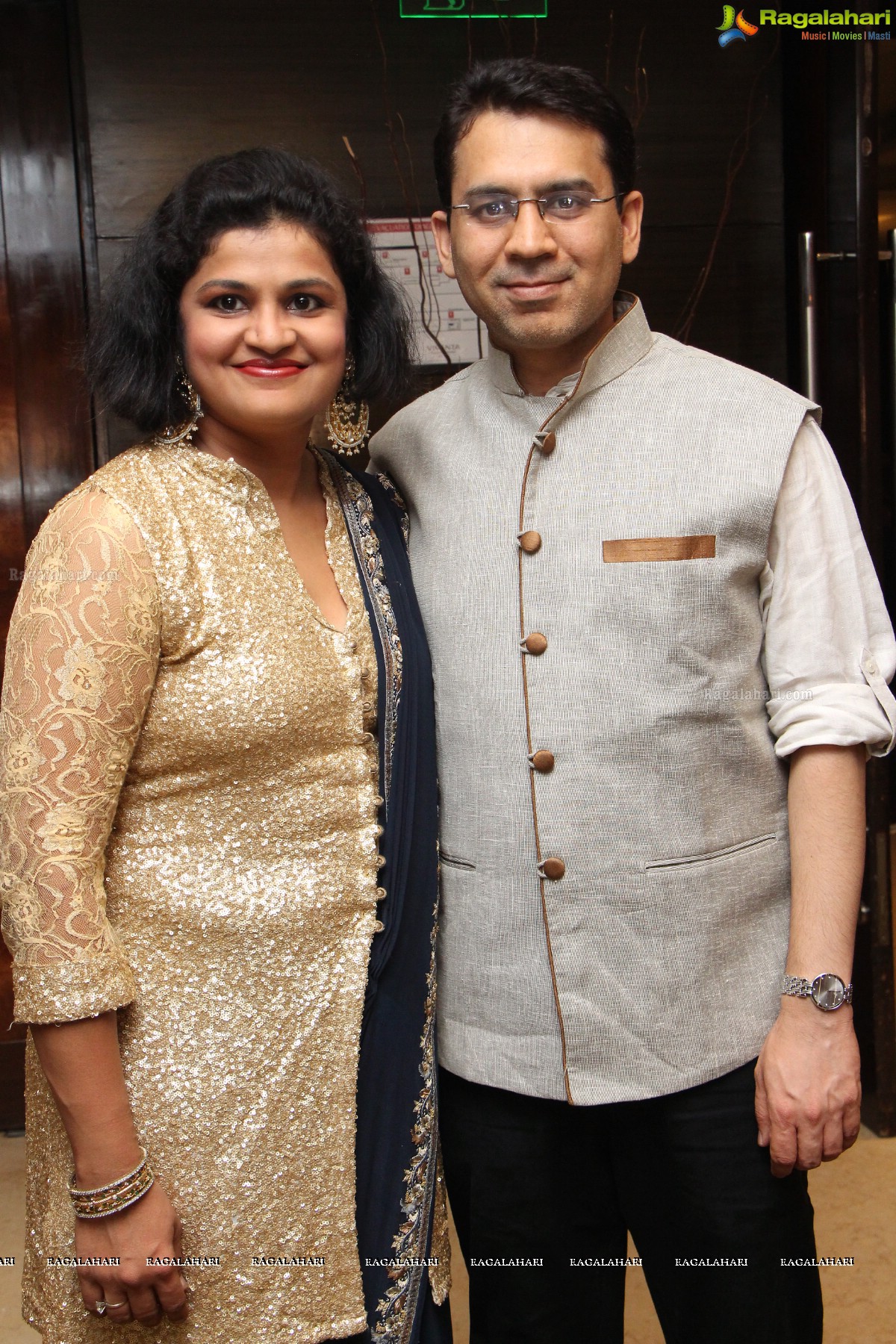 Grand Engagement Ceremony of Kushal Karnani and Shivani at Vivanta by Taj, Hyderabad