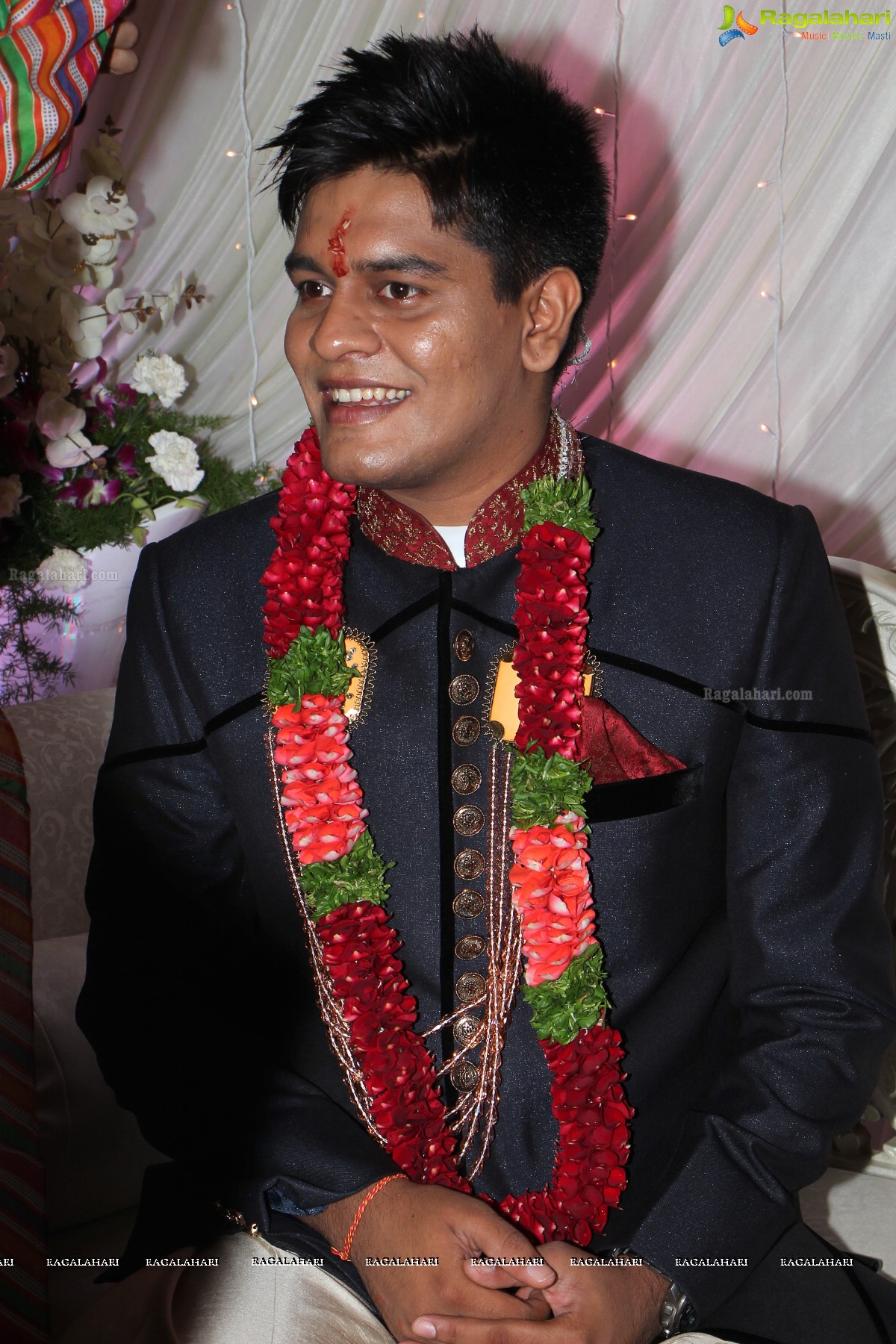 Grand Engagement Ceremony of Kushal Karnani and Shivani at Vivanta by Taj, Hyderabad