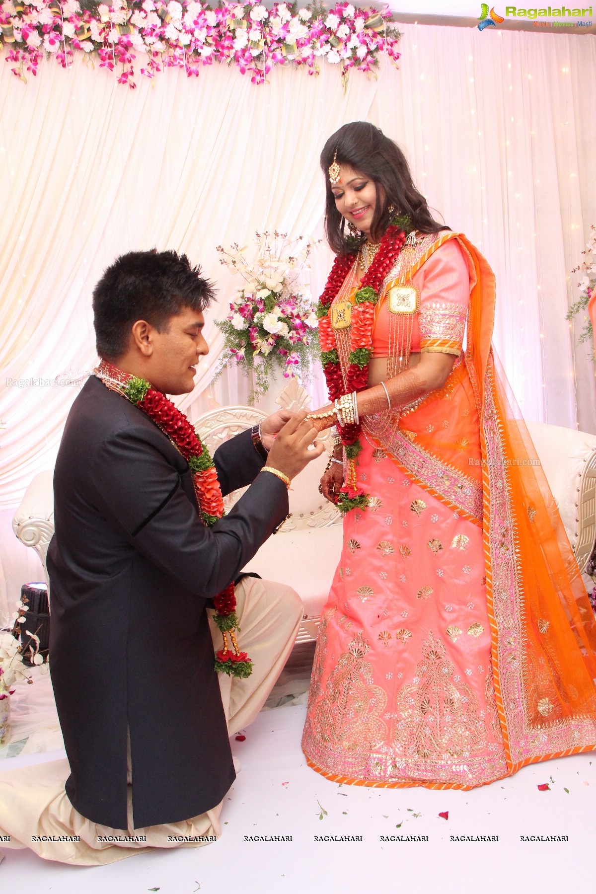 Grand Engagement Ceremony of Kushal Karnani and Shivani at Vivanta by Taj, Hyderabad