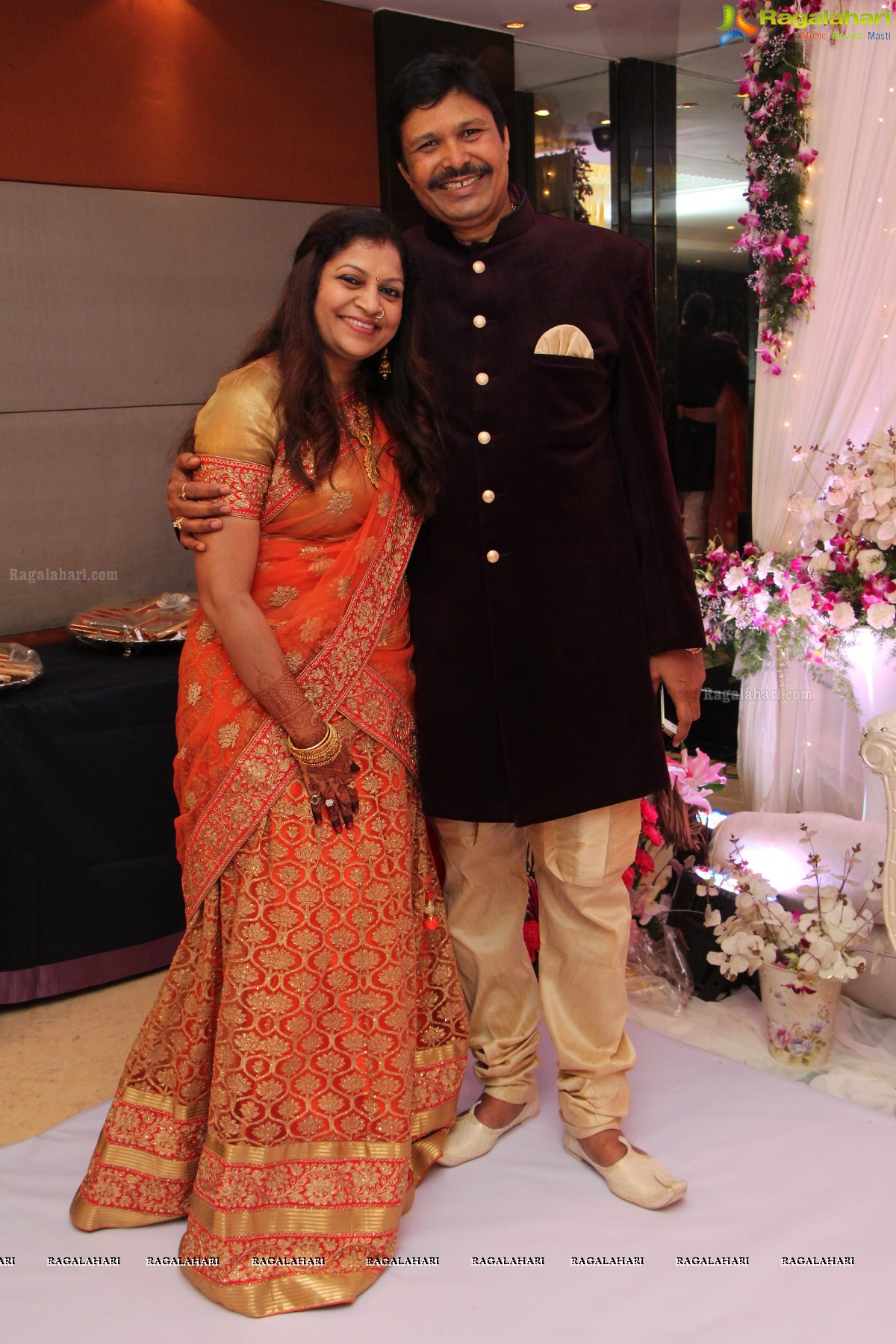 Grand Engagement Ceremony of Kushal Karnani and Shivani at Vivanta by Taj, Hyderabad