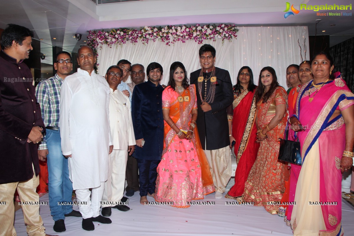 Grand Engagement Ceremony of Kushal Karnani and Shivani at Vivanta by Taj, Hyderabad