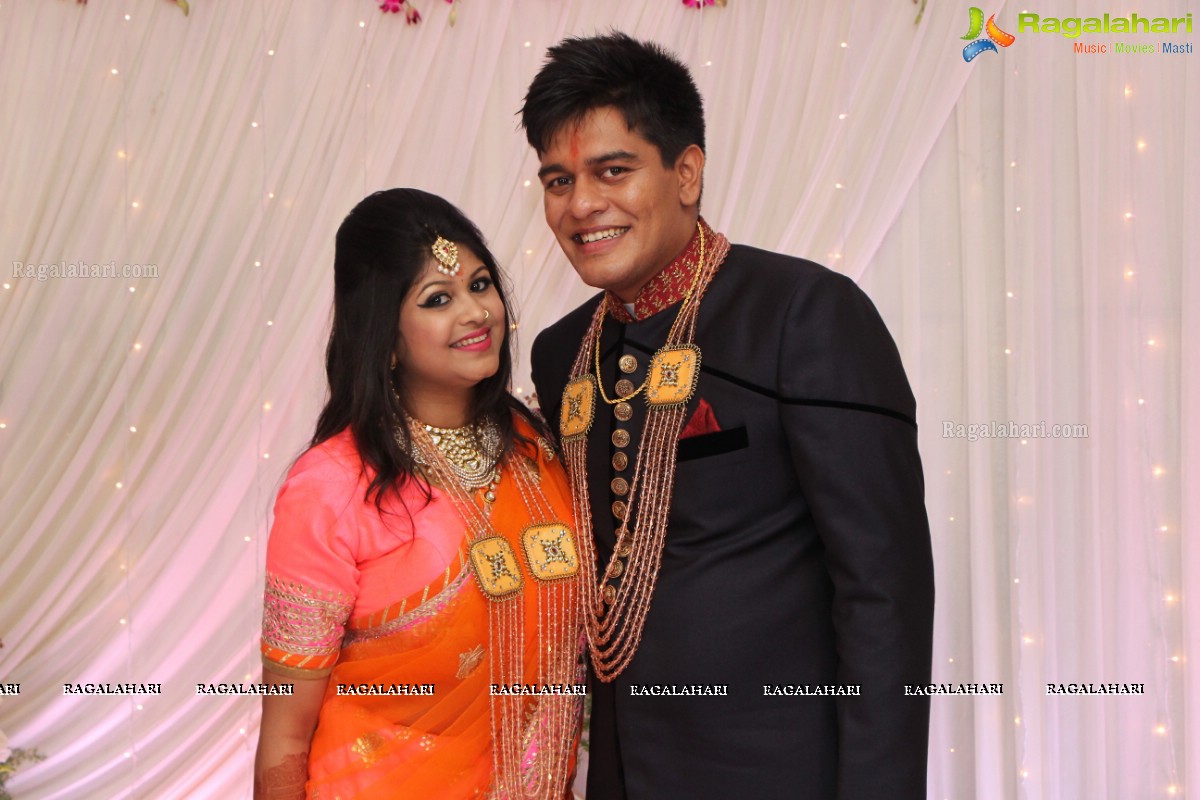 Grand Engagement Ceremony of Kushal Karnani and Shivani at Vivanta by Taj, Hyderabad