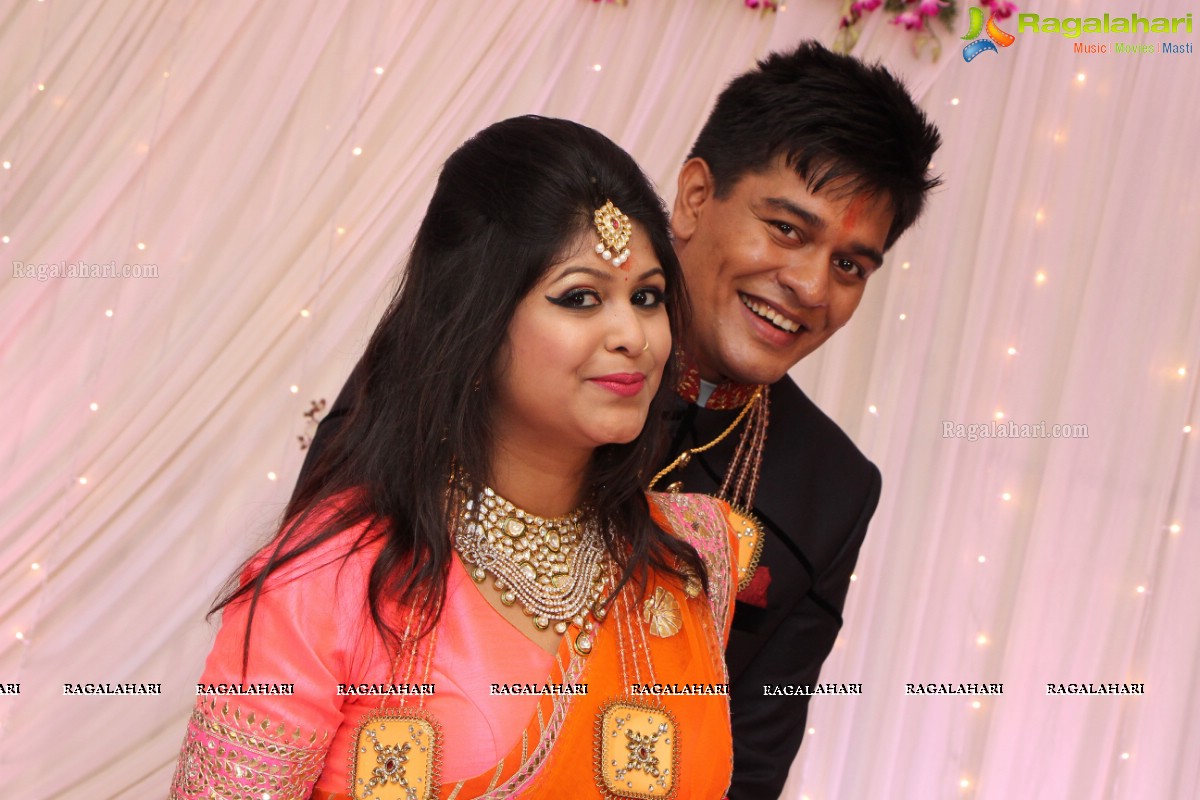 Grand Engagement Ceremony of Kushal Karnani and Shivani at Vivanta by Taj, Hyderabad