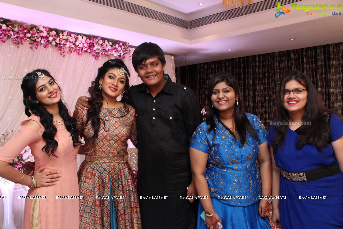 Grand Engagement Ceremony of Kushal Karnani and Shivani at Vivanta by Taj, Hyderabad