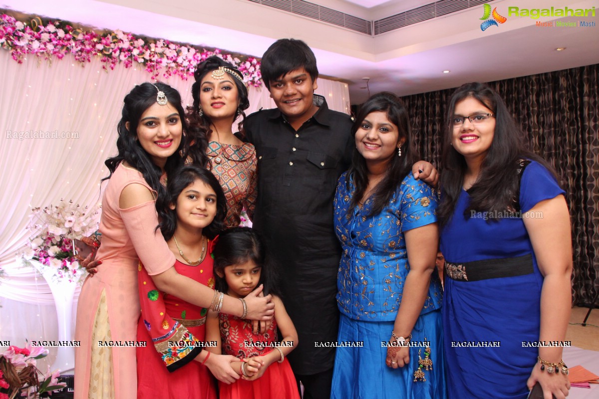 Grand Engagement Ceremony of Kushal Karnani and Shivani at Vivanta by Taj, Hyderabad