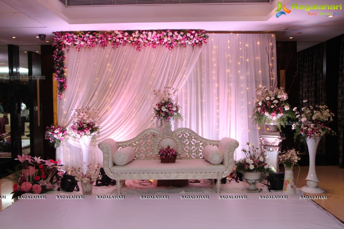 Grand Engagement Ceremony of Kushal Karnani and Shivani at Vivanta by Taj, Hyderabad