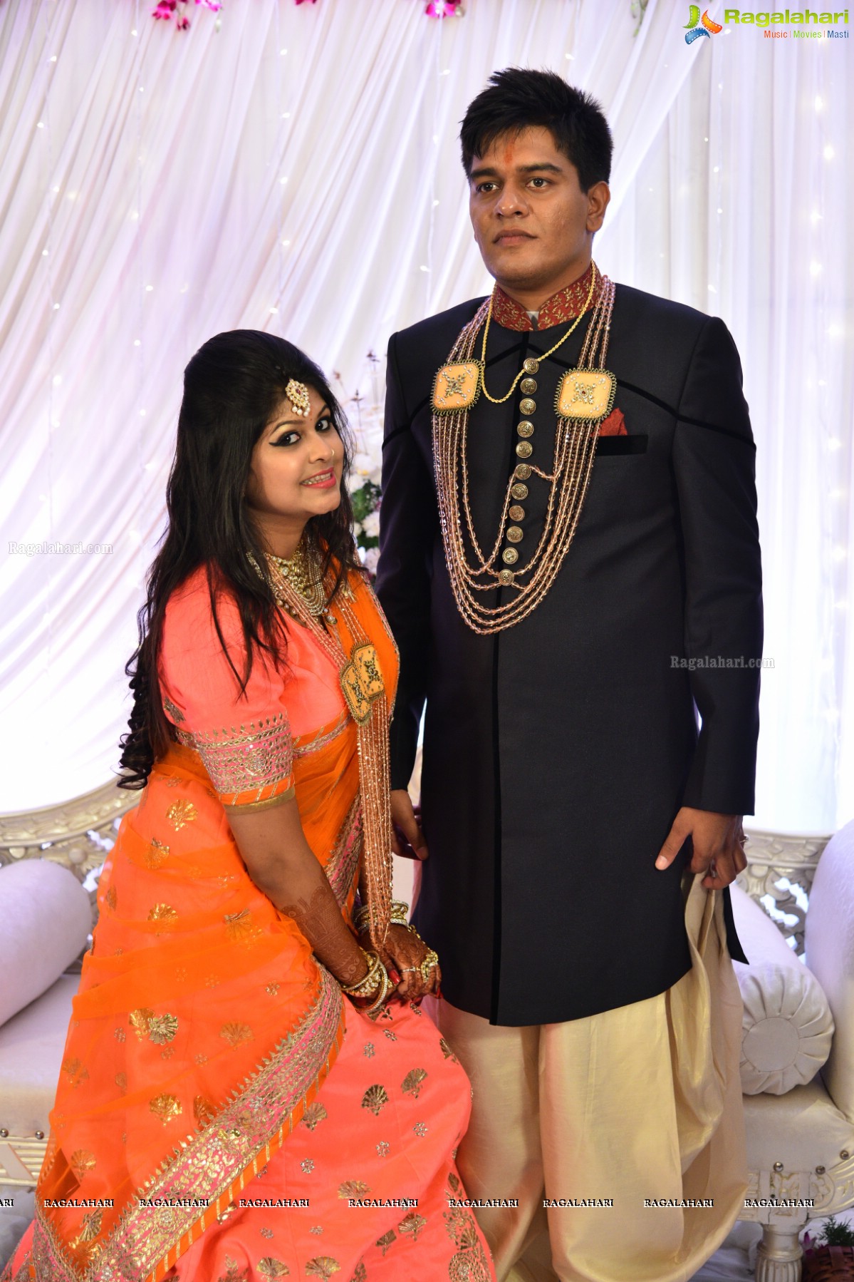 Grand Engagement Ceremony of Kushal Karnani and Shivani at Vivanta by Taj, Hyderabad