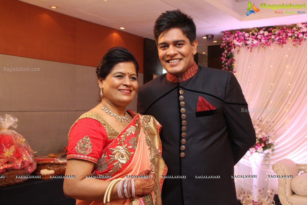 Grand Engagement Ceremony of Kushal Karnani and Shivani at Vivanta by Taj, Hyderabad