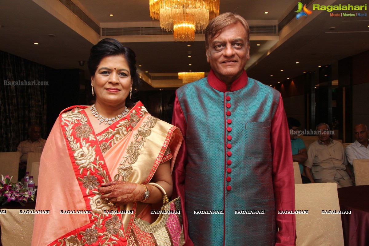 Grand Engagement Ceremony of Kushal Karnani and Shivani at Vivanta by Taj, Hyderabad