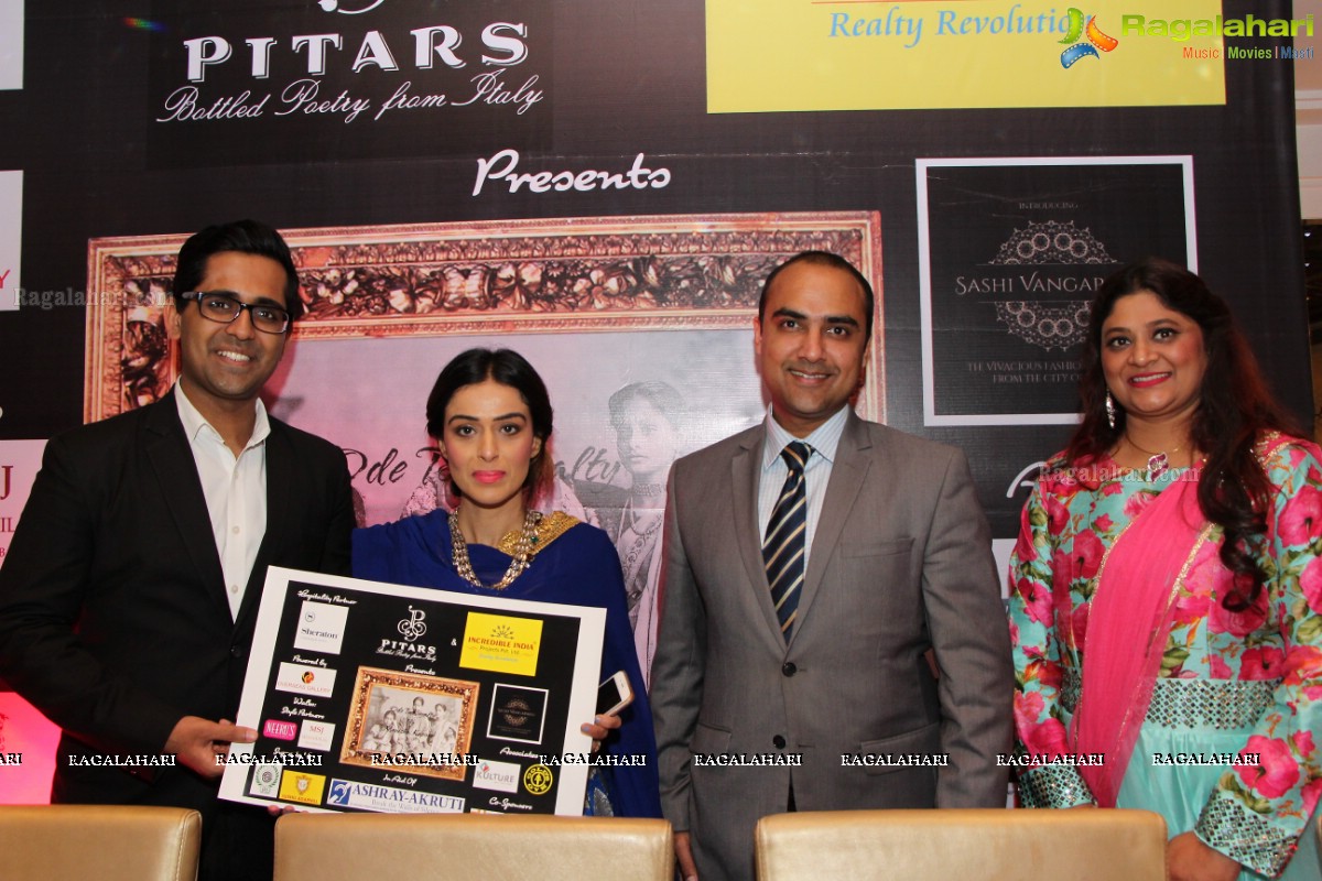 Curtain Raiser of Ode to Royalty by Manisha Kapoor at The Park Hotel, Hyderabad