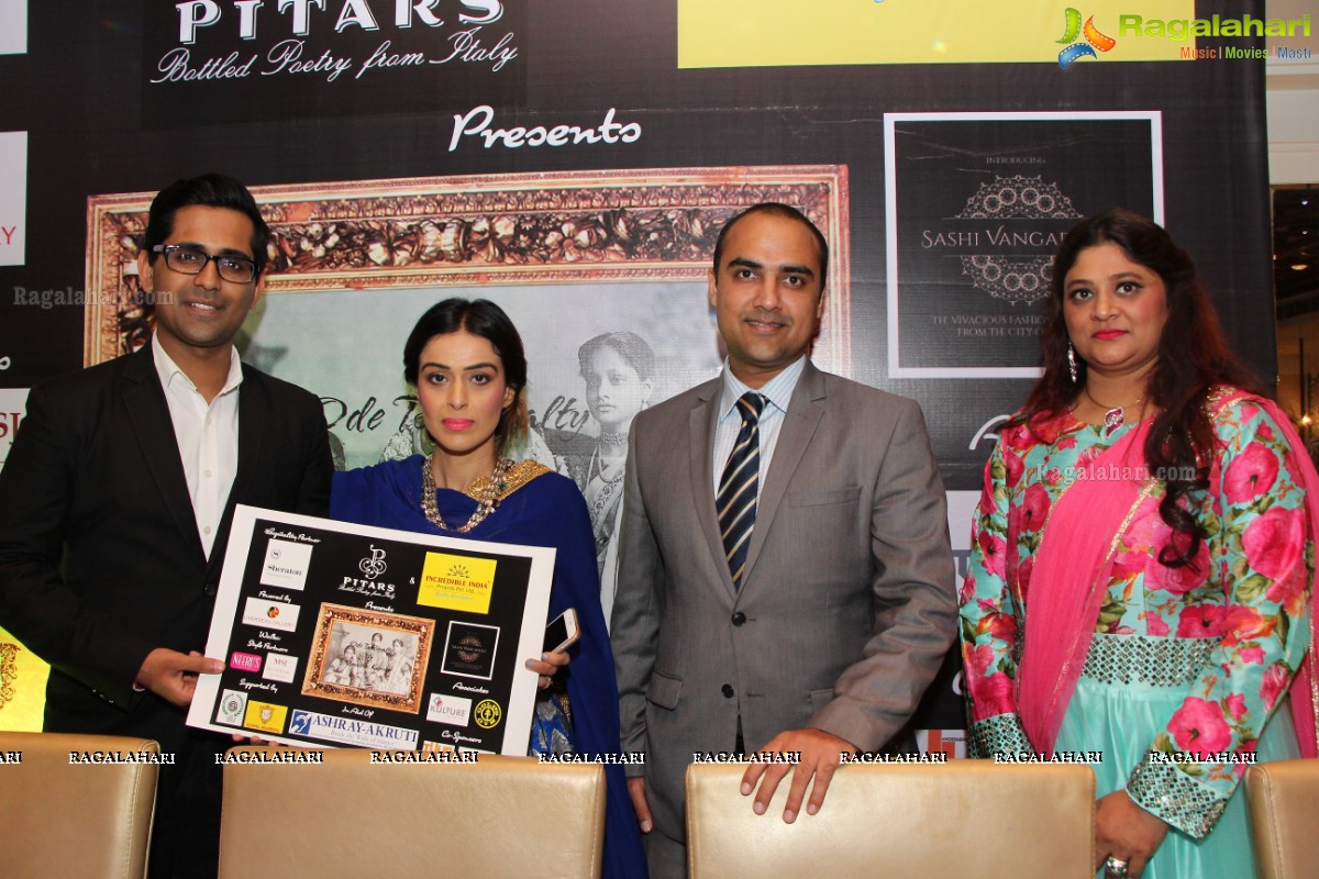 Curtain Raiser of Ode to Royalty by Manisha Kapoor at The Park Hotel, Hyderabad