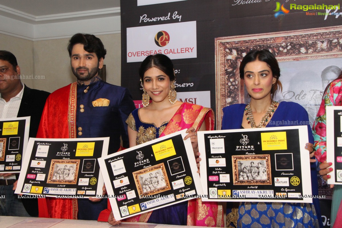 Curtain Raiser of Ode to Royalty by Manisha Kapoor at The Park Hotel, Hyderabad