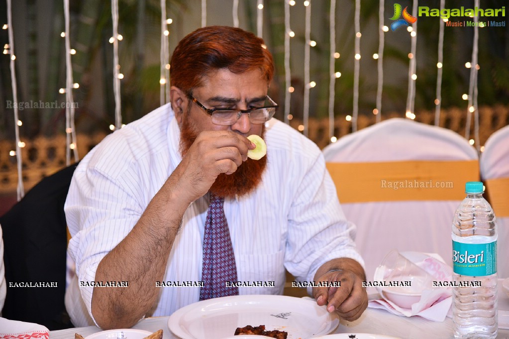 Maria and Dr Syed Mohd Faisal Mahmood. Reception at Paigah Gardens, Begumpet