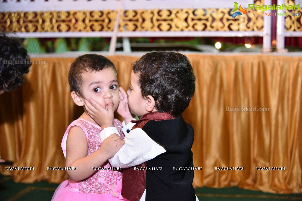 Maria and Dr Syed Mohd Faisal Mahmood. Reception at Paigah Gardens, Begumpet