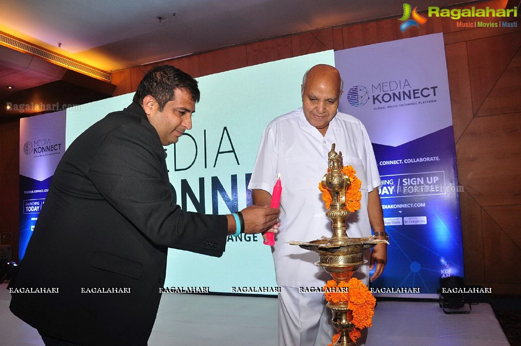 Ramoji Rao-Krish launches Media Konnect in Hyderabad