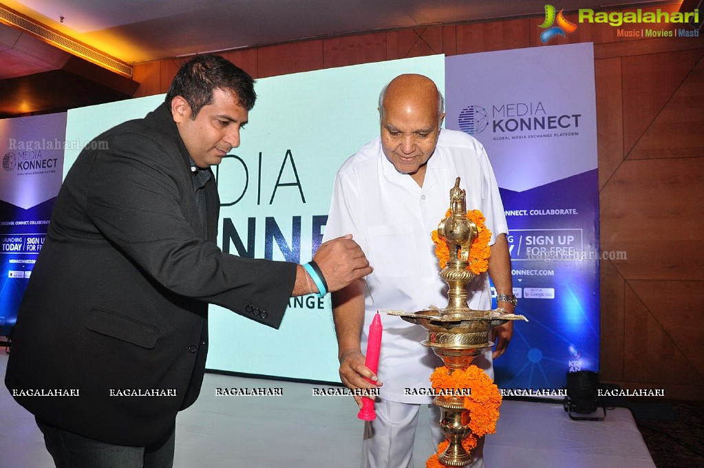 Ramoji Rao-Krish launches Media Konnect in Hyderabad