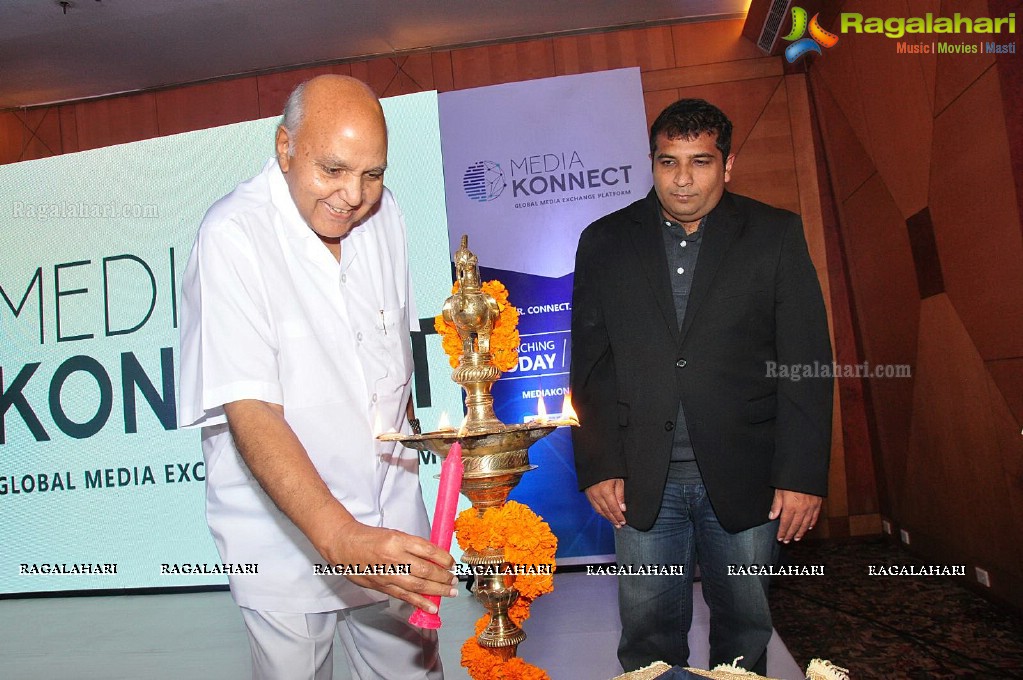 Ramoji Rao-Krish launches Media Konnect in Hyderabad