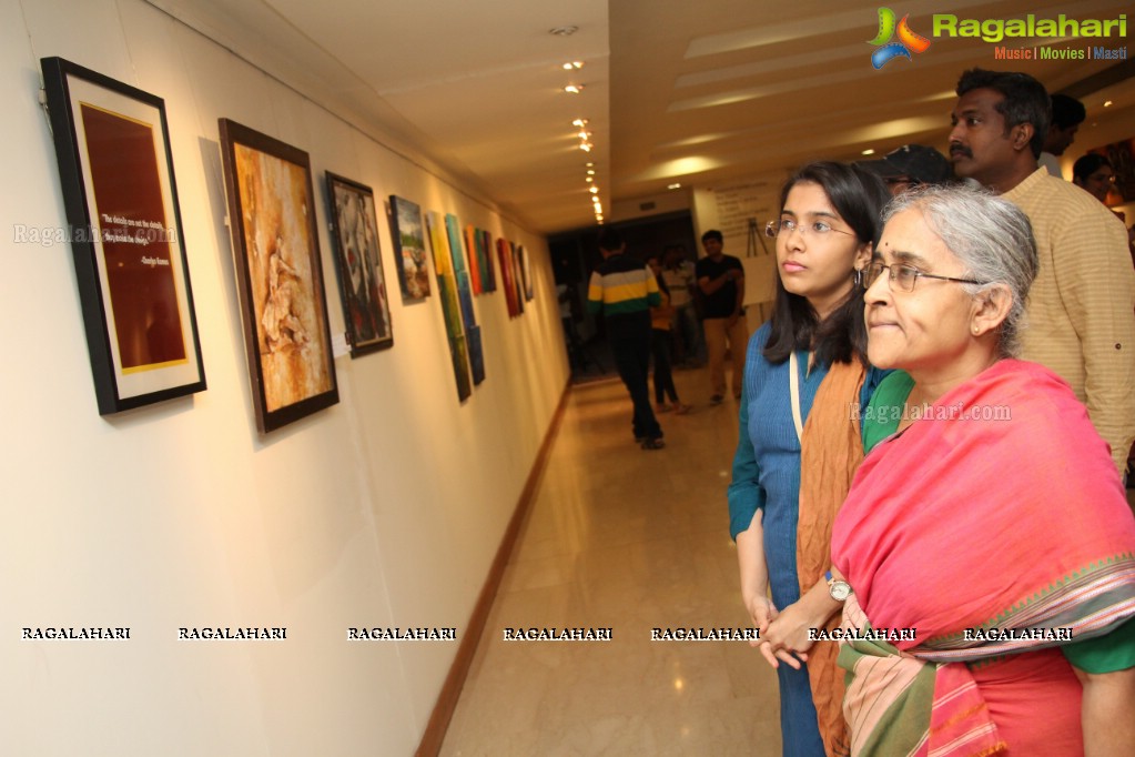 Mishran - Colors of Notes and Stone - Solo Show by Sri Ramya at Muse Art Gallery