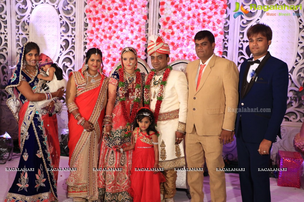 Grand Reception of Mohit Bung-Payal at Mayfair Convention, Hyderabad