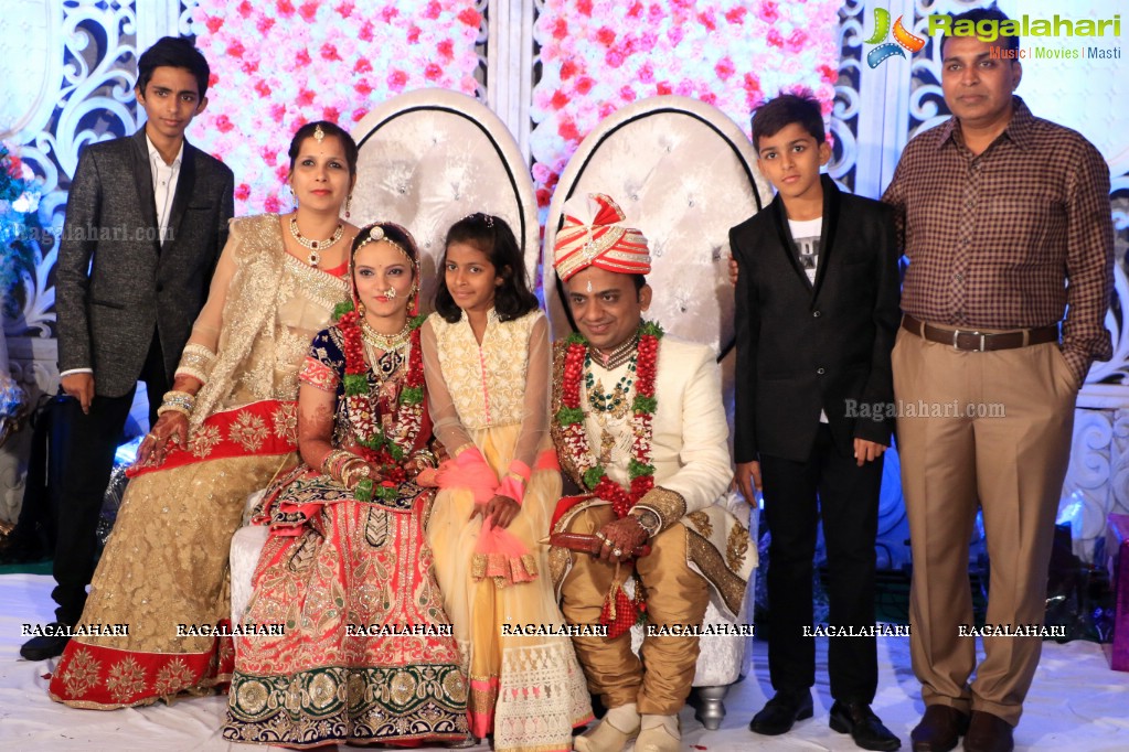 Grand Reception of Mohit Bung-Payal at Mayfair Convention, Hyderabad