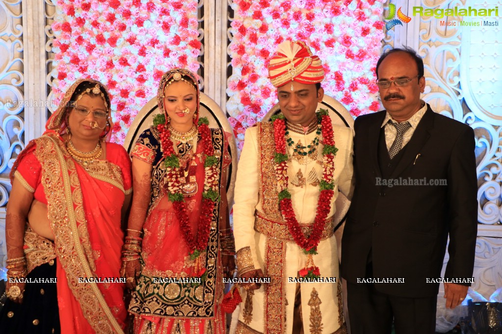 Grand Reception of Mohit Bung-Payal at Mayfair Convention, Hyderabad