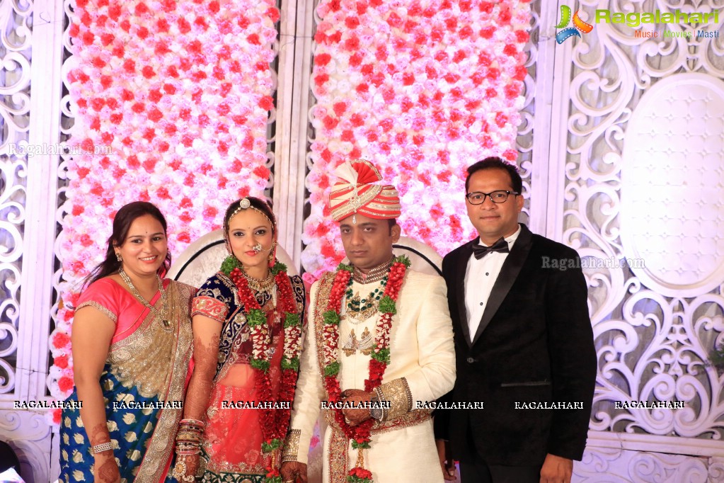 Grand Reception of Mohit Bung-Payal at Mayfair Convention, Hyderabad