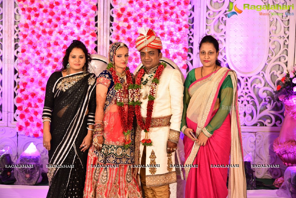 Grand Reception of Mohit Bung-Payal at Mayfair Convention, Hyderabad