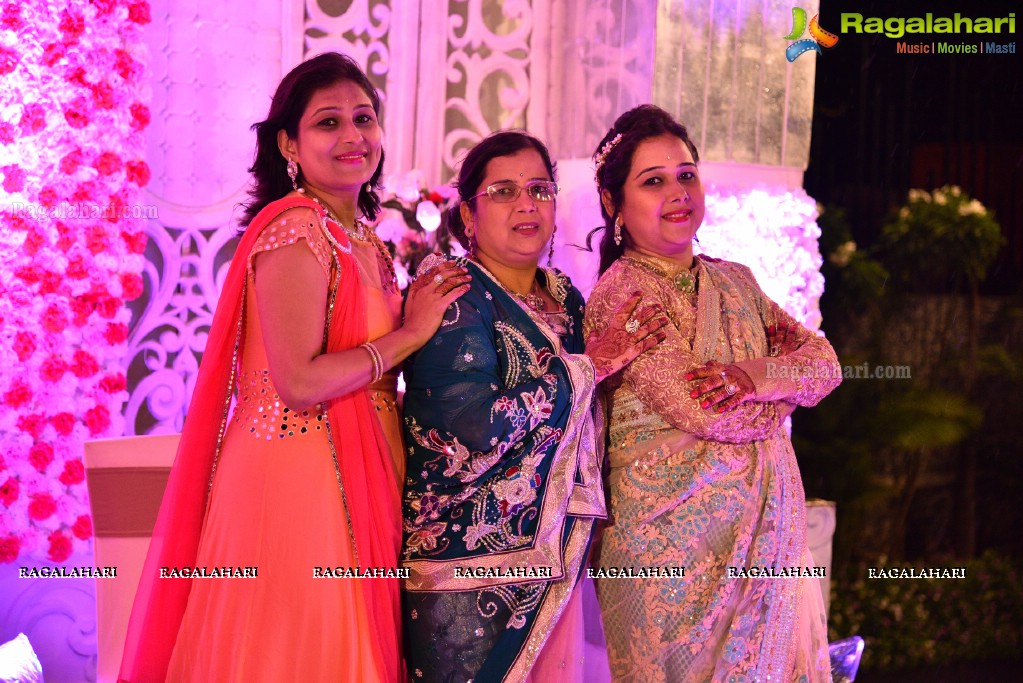 Grand Reception of Mohit Bung-Payal at Mayfair Convention, Hyderabad