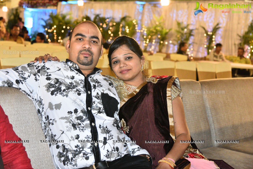 Grand Reception of Mohit Bung-Payal at Mayfair Convention, Hyderabad