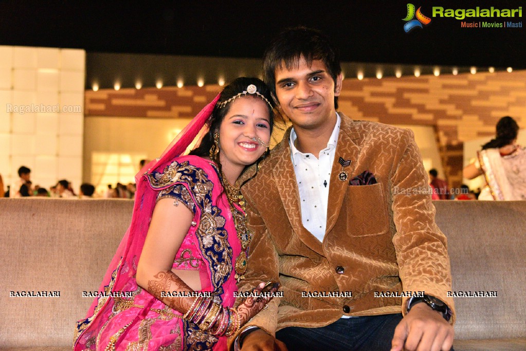 Grand Reception of Mohit Bung-Payal at Mayfair Convention, Hyderabad