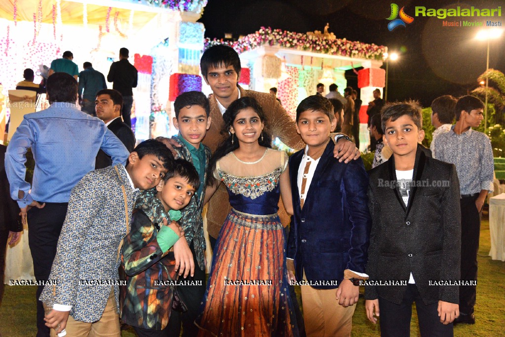 Grand Reception of Mohit Bung-Payal at Mayfair Convention, Hyderabad