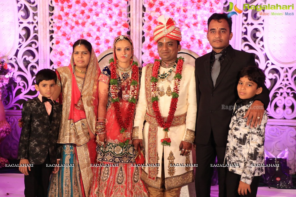 Grand Reception of Mohit Bung-Payal at Mayfair Convention, Hyderabad