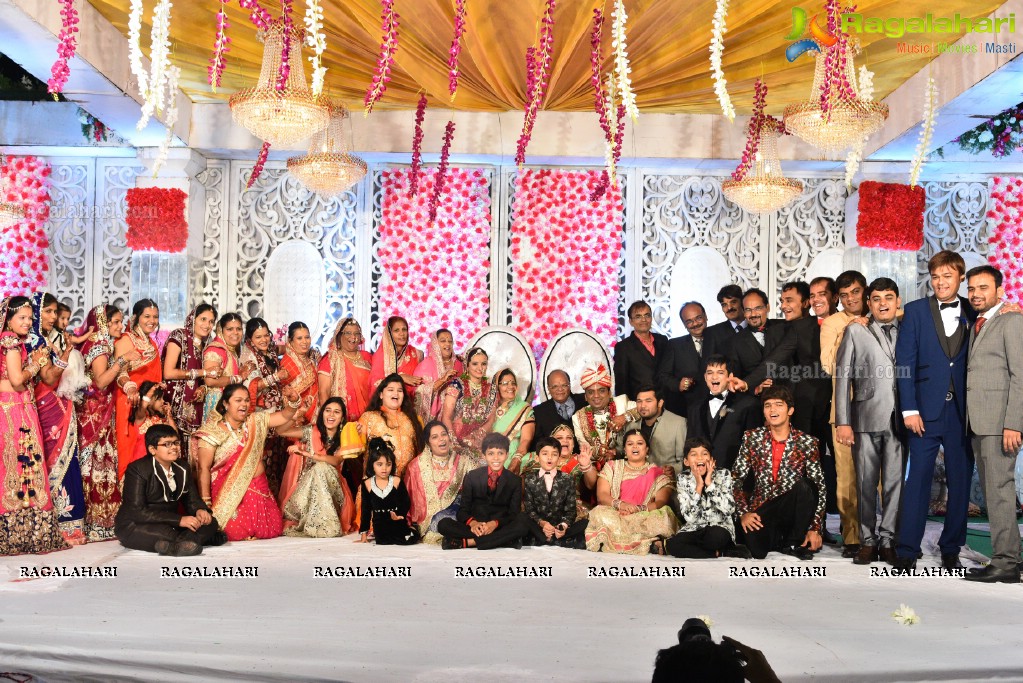 Grand Reception of Mohit Bung-Payal at Mayfair Convention, Hyderabad