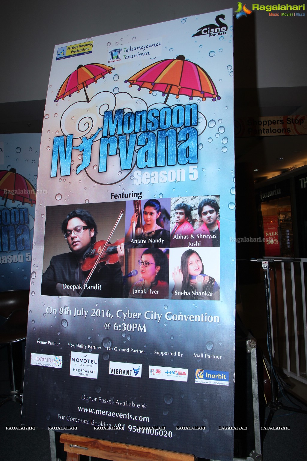 Curtain Raiser of Monsoon Nirvana at Inorbit Mall, Hyderabad
