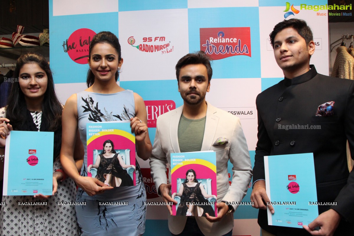 Rakul Preet Singh launches Label Bazaar 2nd Edition at Neeru's Emporio, Hyderabad