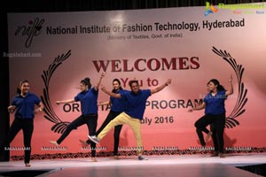 NIFT Orientation Program 2016