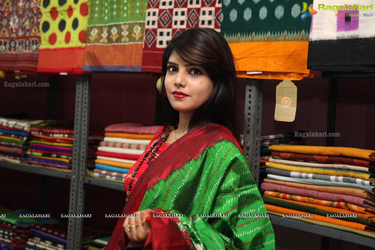 Sarika Pavani launches Pochampally IKAT Art Mela 2016 at Lions Club of Visakhapatnam