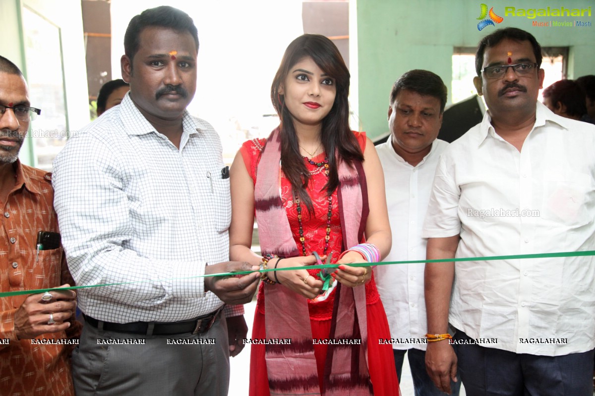 Sarika Pavani launches Pochampally IKAT Art Mela 2016 at Lions Club of Visakhapatnam