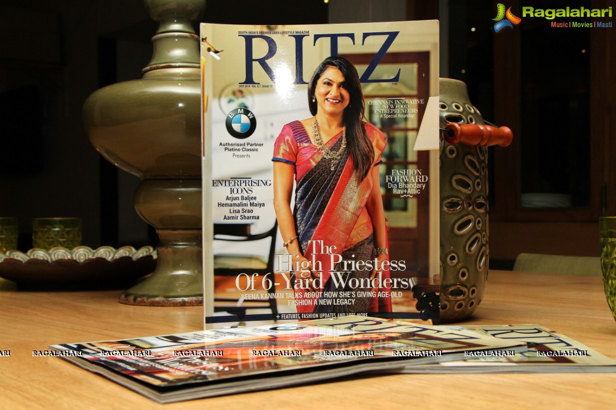 Ritz Cover Launch Party of July 2016 Edition at Fusion 9