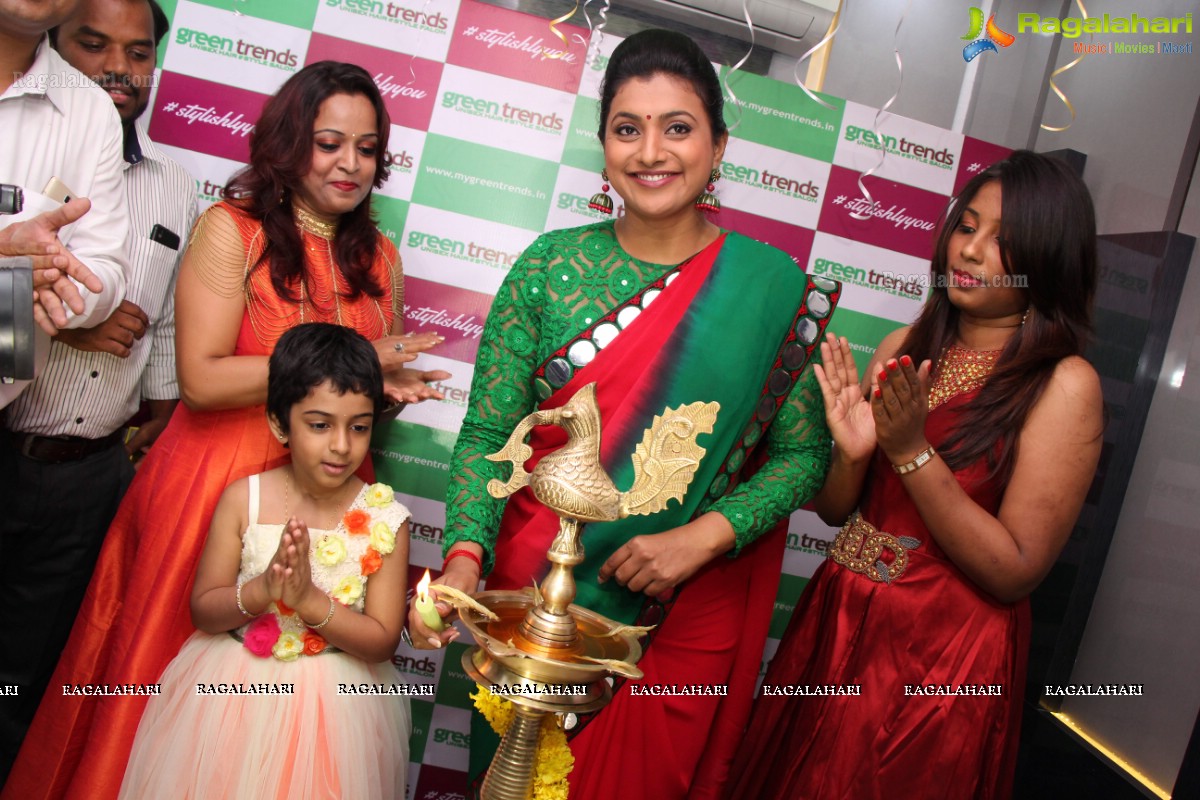 Roja launches Green Trends Salon at Kondapur, Hyderabad