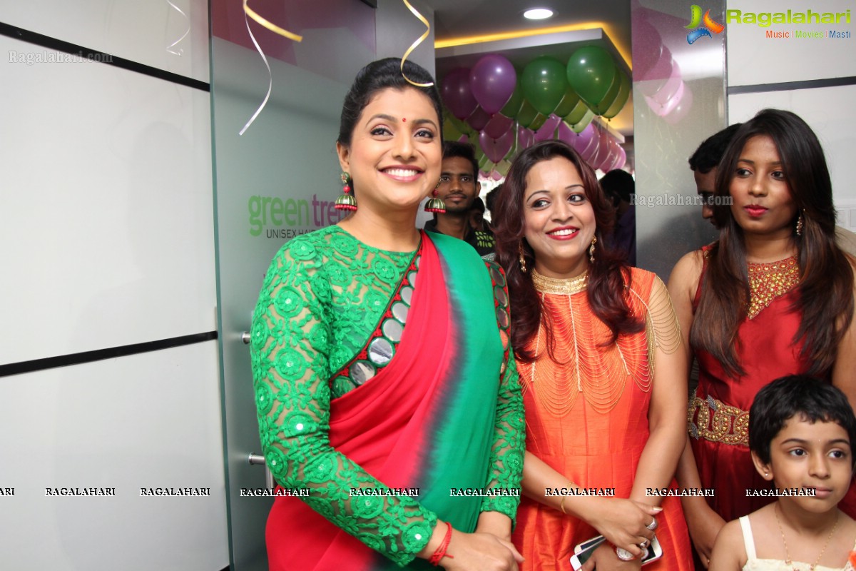 Roja launches Green Trends Salon at Kondapur, Hyderabad