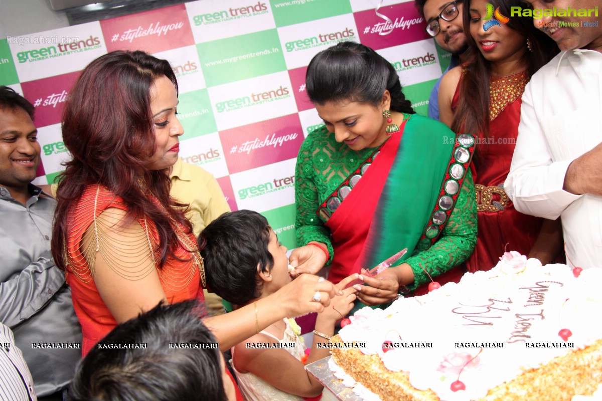 Roja launches Green Trends Salon at Kondapur, Hyderabad