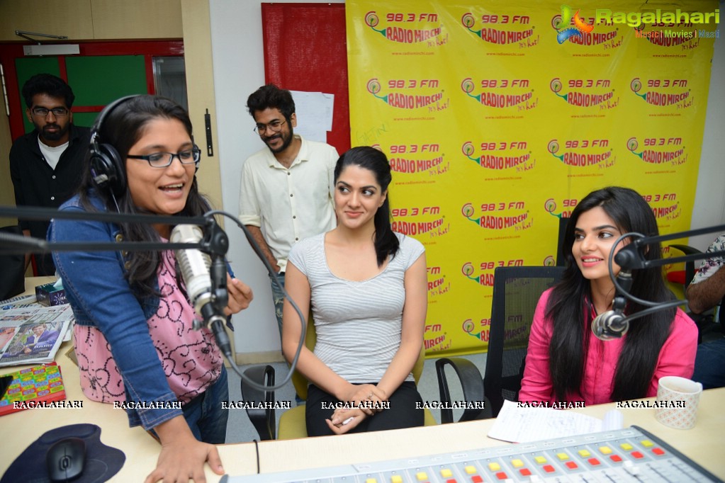 Team Selfie Raja at Mirchi Studios, Hyderabad