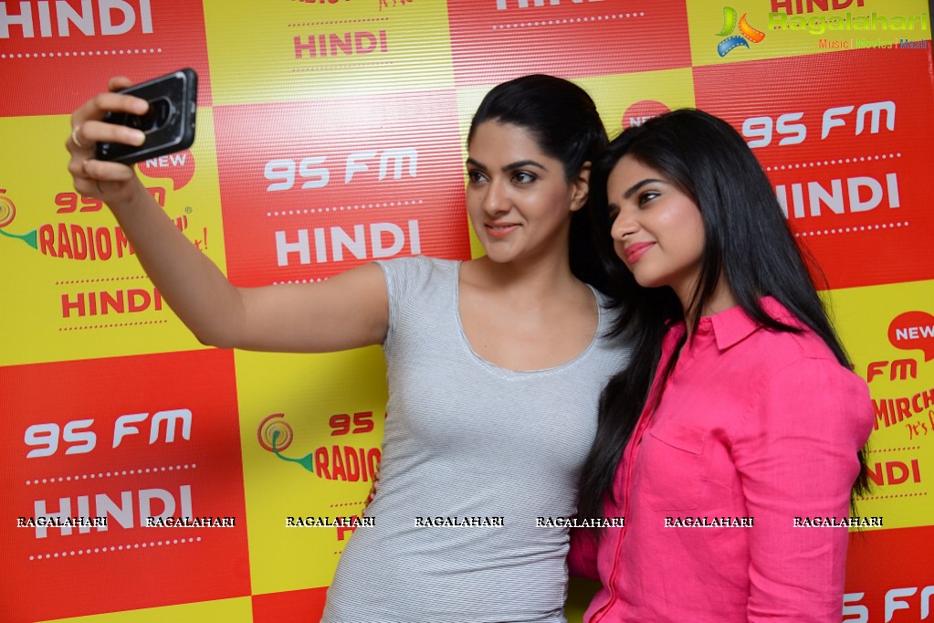 Team Selfie Raja at Mirchi Studios, Hyderabad