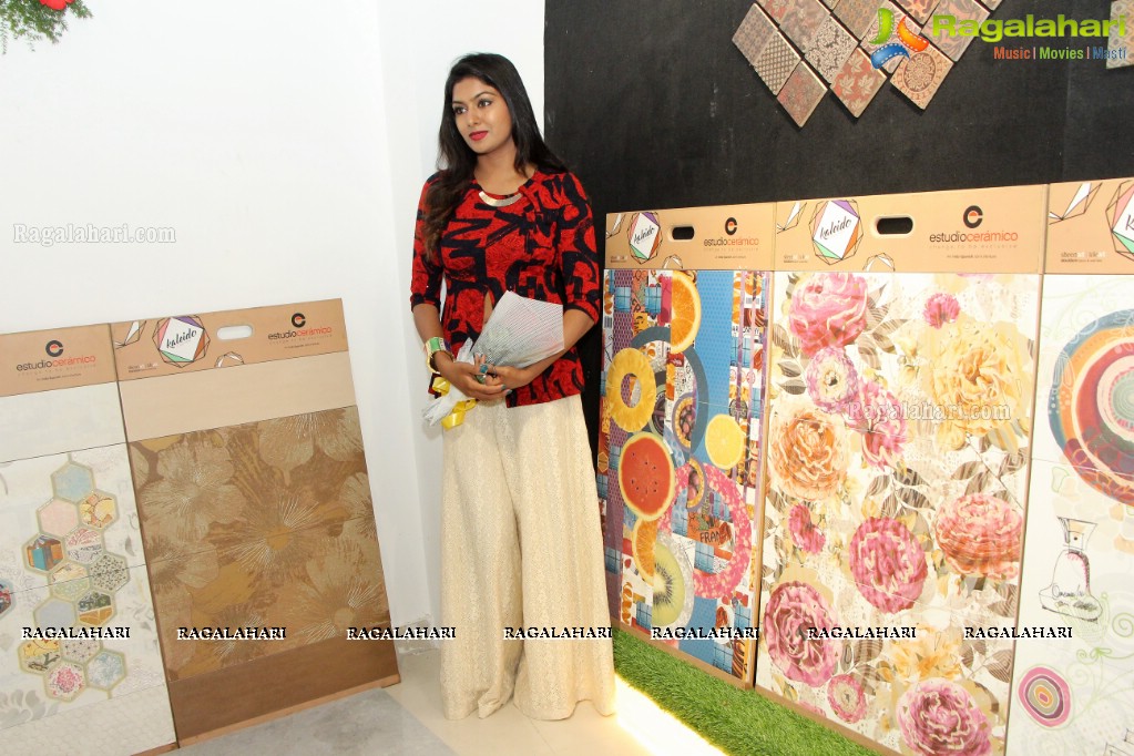 Sai Akshatha launches Signature Lorven Luxury Tiles