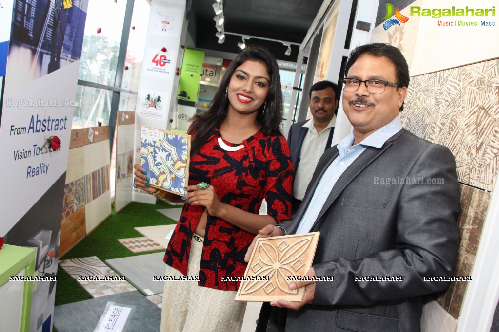 Sai Akshatha launches Signature Lorven Luxury Tiles