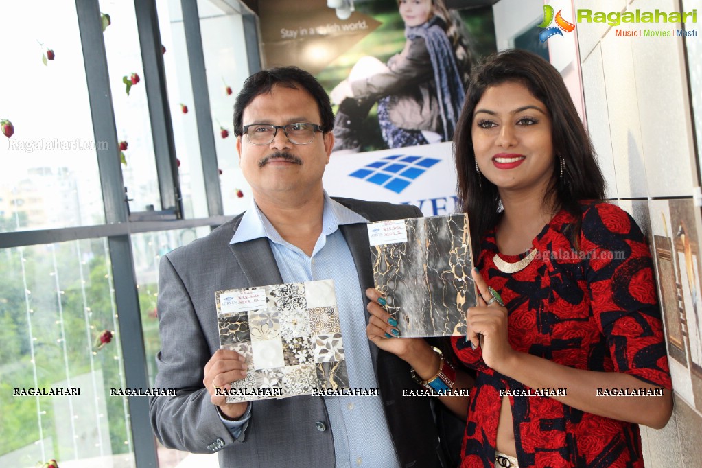 Sai Akshatha launches Signature Lorven Luxury Tiles