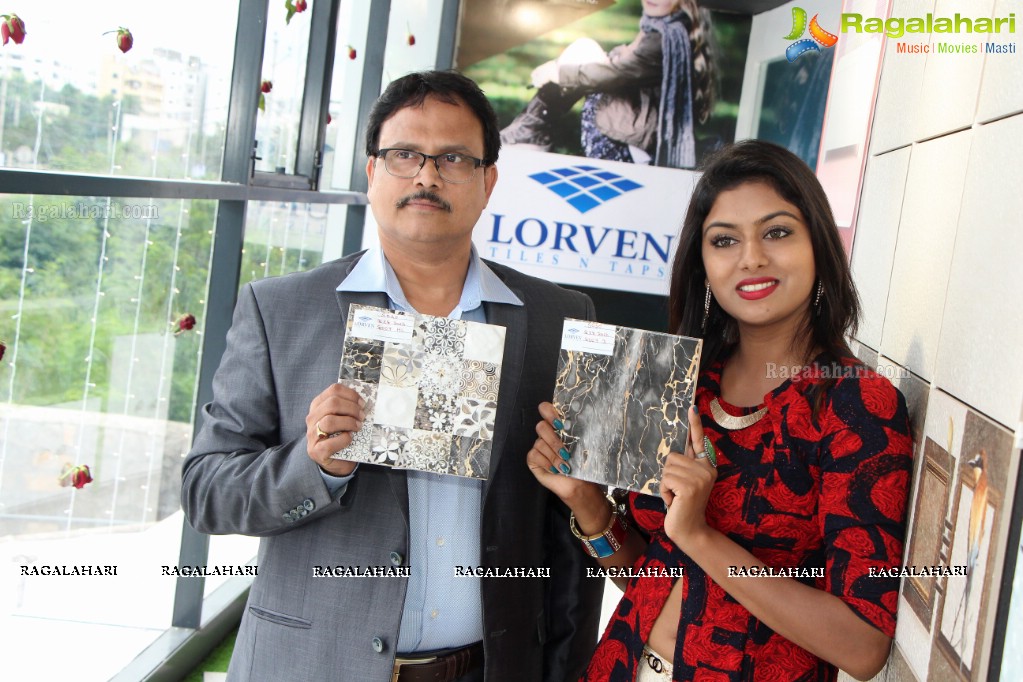 Sai Akshatha launches Signature Lorven Luxury Tiles